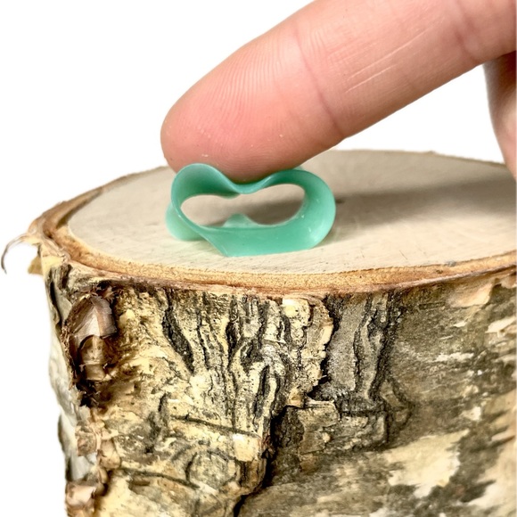 3 pairs of rubber gauge earrings - Picture 3 of 3